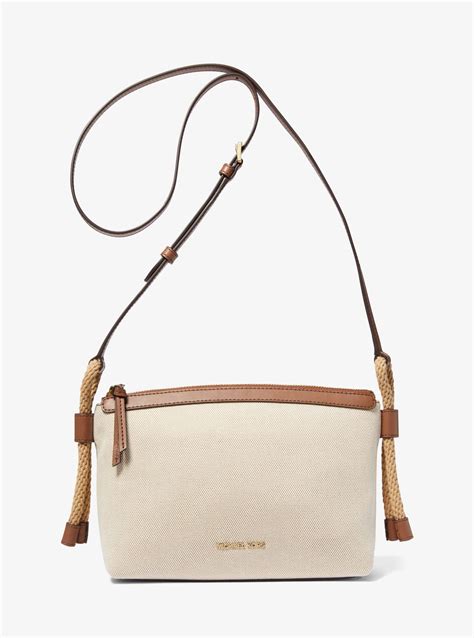 Michael Kors natural crossbody bag